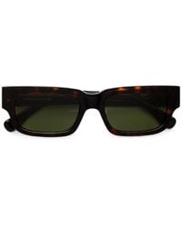 Retrosuperfuture - Roma Tortoiseshell-Effect Sunglasses - Lyst