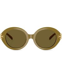 Tory Burch - Round-Frame Sunglasses - Lyst