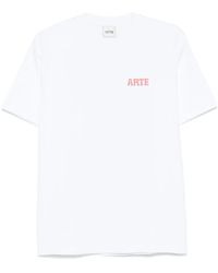 Arte' - T-Shirt Mit Logo-Print - Lyst
