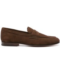 Church's - Maltby Suede Penny Loafers - Lyst
