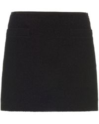 Miu Miu - Minifalda de tweed - Lyst