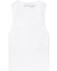 IRO - Top sin mangas de canalé Thana - Lyst