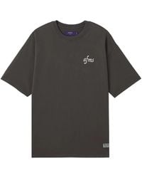 AFTERMATHS - Elephant-Embroidered T-Shirt - Lyst