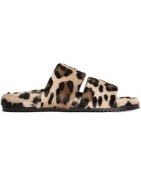 Dolce & Gabbana - Leo Dg Casual Kid Goat Sandals - Lyst