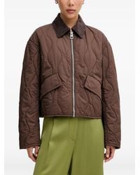 Marc O' Polo - Quilted Corduroy-Collar Jacket - Lyst