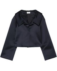 P.A.R.O.S.H. - Wide-Sleeve Cropped Jacket - Lyst