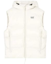 EA7 - Bodywarmer Met Capuchon - Lyst