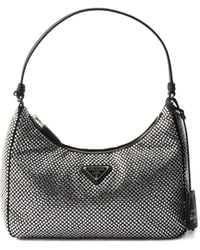 Prada - Re-Edition Mini-Schoudertas - Lyst