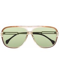 Gucci - Pilot-frame Sunglasses - Lyst