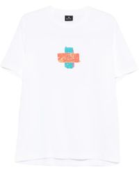 Paul Smith - Graphic-Print T-Shirt - Lyst