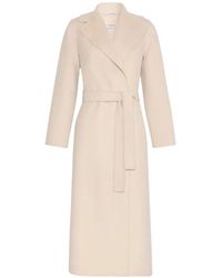 Max Mara - Poldo Belted Wrap Coat - Lyst