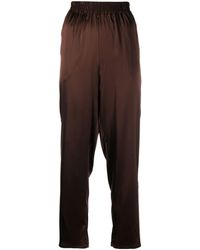 Gianluca Capannolo - High-rise Straight-leg Trousers - Lyst