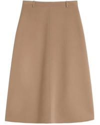 Max Mara - A-Line Wool Skirt - Lyst