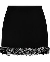 Jonathan Simkhai - Dua Embellished Mini Skirt - Lyst