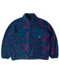 by Parra - Darwin Camo Fleece Jacket - Lyst