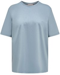 12 STOREEZ - Round-neck Cotton T-shirt - Lyst