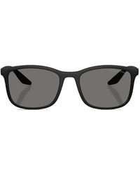 Prada Linea Rossa - Square-Frame Sunglasses - Lyst