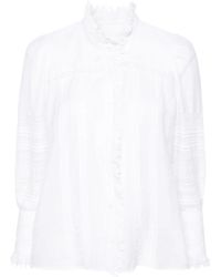 Zadig & Voltaire - Trevy Pintuck-Detailing Shirt - Lyst