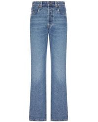 Miu Miu - Light-Wash Denim Flare Jeans - Lyst