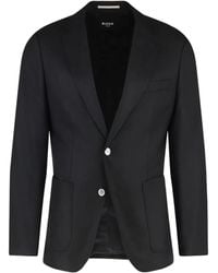 BOSS - Two-Button Single-Breasted Blazer - Lyst