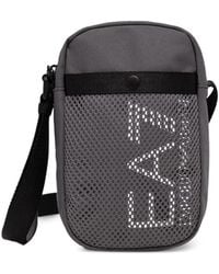 EA7 - Sac Banane À Logo Imprimé Et Empiècements Mesh - Lyst
