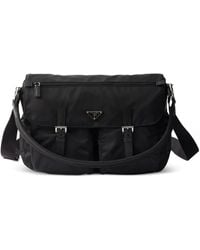 Prada - Re-Nylon Schoudertas - Lyst
