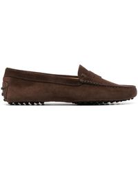 Tod's - Gommino スエード ドライビングシューズ - Lyst