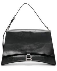 Balenciaga - Crush Sling Medium Leather Shoulder Bag - Women's - Calfskin - Lyst