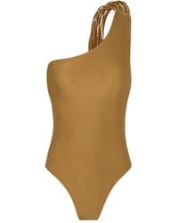 Lenny Niemeyer - One-Shoulder Embellished Swimsuit - Lyst