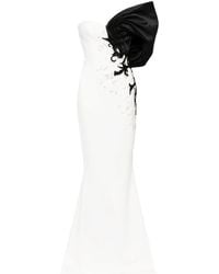 Saiid Kobeisy - One-Shoulder Embroidered Gown - Lyst