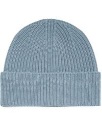 Bompard - Axel Ribbed-Knit Cashmere Beanie Hat - Lyst