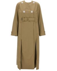 Simone Rocha - ベルテッド コート - Lyst