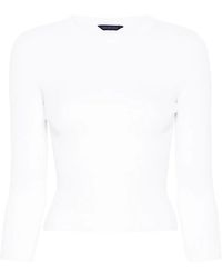 Balenciaga - Bbパターン オープンニット セーター - Lyst