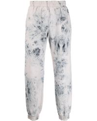 Styland Tie-dye Tapered joggers - Grey