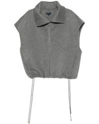 Soeur - Juno Funnel-Neck Gilet - Lyst