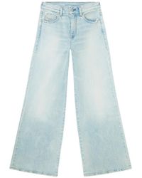 DIESEL - 1978 D-Akemi Flared Jeans - Lyst