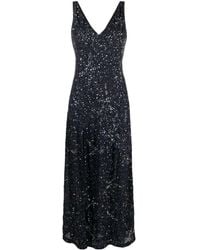 RIXO London - Sequin-embellished Sleeveless Maxi Dress - Lyst