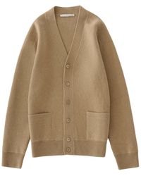 Studio Nicholson - Cardigan Mit V-Ausschnitt - Lyst