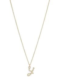 Sophie Bille Brahe - 18K Recycled Soprano Y Diamond Necklace - Lyst