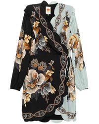 FARM Rio - Floral-Print Mini Dress - Lyst
