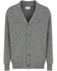 Maison Margiela - Cardigan Mit Geripptem Saum - Lyst