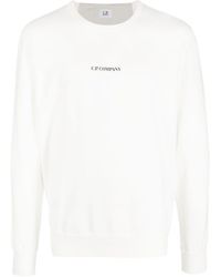 C.P. Company - Sweatshirt mit Logo-Print - Lyst