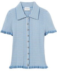 Claudie Pierlot - Gestreepte T-Shirt - Lyst