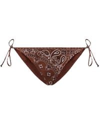MC2 Saint Barth - Leah Virgo Bikinislip Met Bandanaprint - Lyst