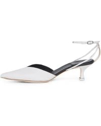 A.W.A.K.E. MODE - Dina Buckled Ankle-Strap Mules - Lyst