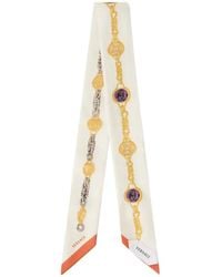 Versace - Printed Silk Twill Ribbon - Lyst