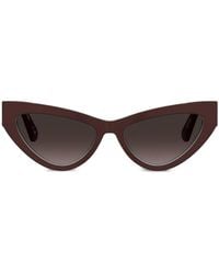 Moschino - ロゴプレート サングラス - Lyst