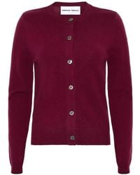 EMERSON RENALDI - Button-Up Fine-Knit Cardigan - Lyst