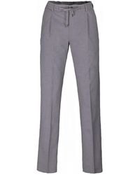 Moorer - Drawstring Straight-Leg Trousers - Lyst