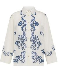 Seventy - Patterned Buttoned Shirt - Lyst